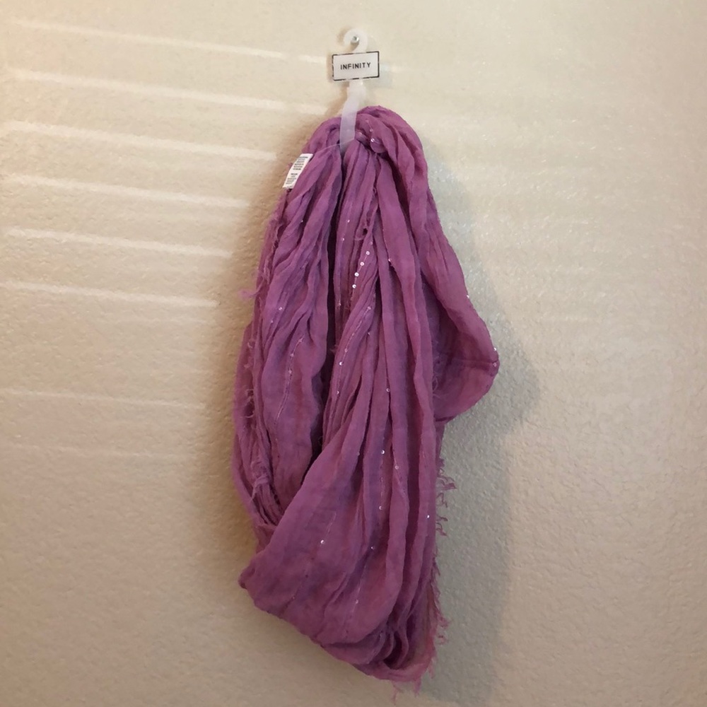 New purple scarf